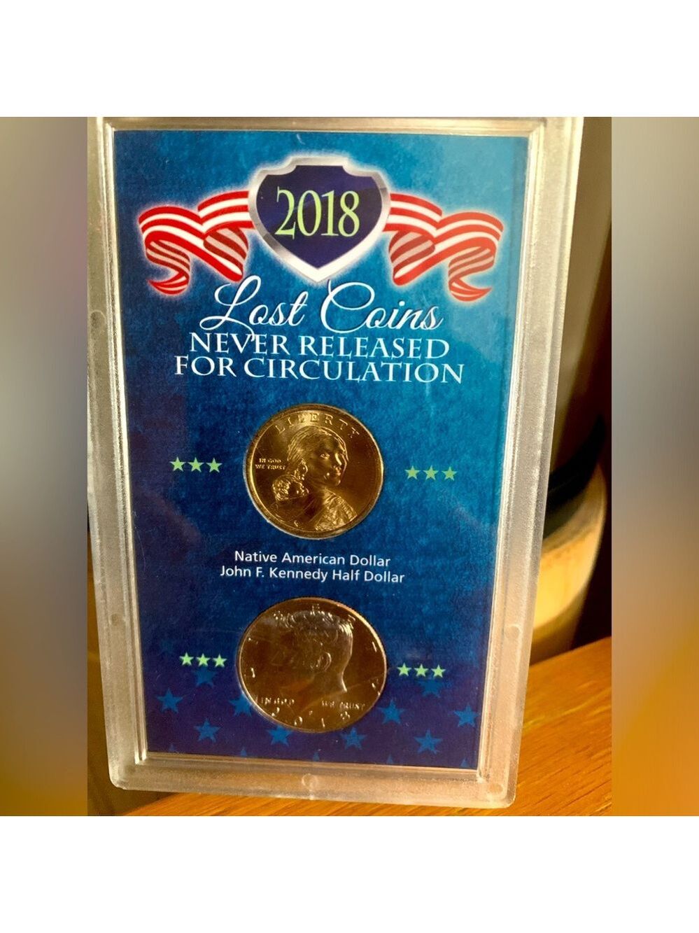 NEW 2018 Lost Coins Never Released For Circulation John F Kennedy Sacagawea